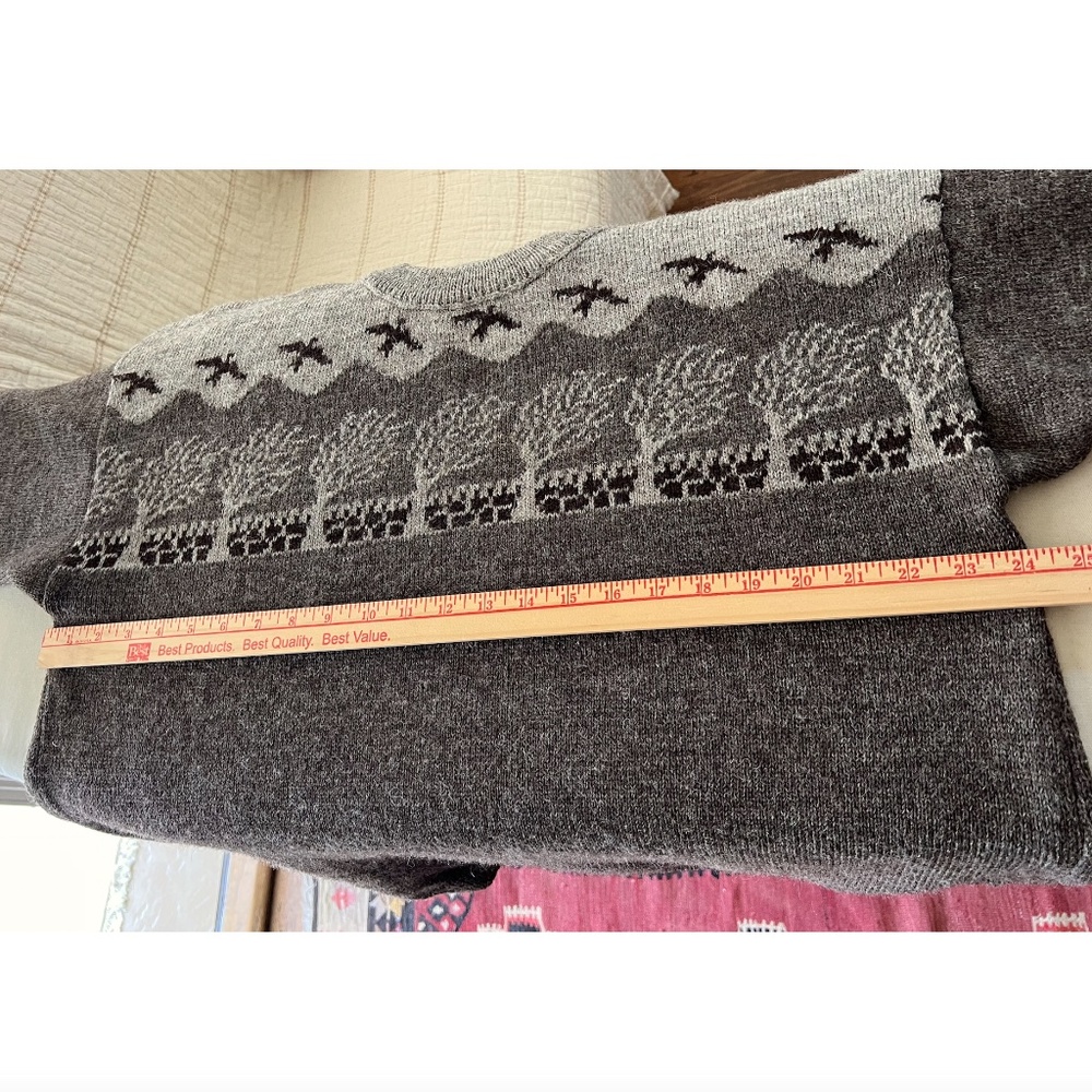 Vintage RHOSCOLYN KNITWEAR Crew Neck Sweater Made in Anglesey Wales - XL - Picture 7 of 9